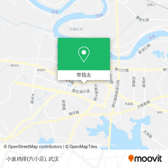 小派鸡排(六小店)地图