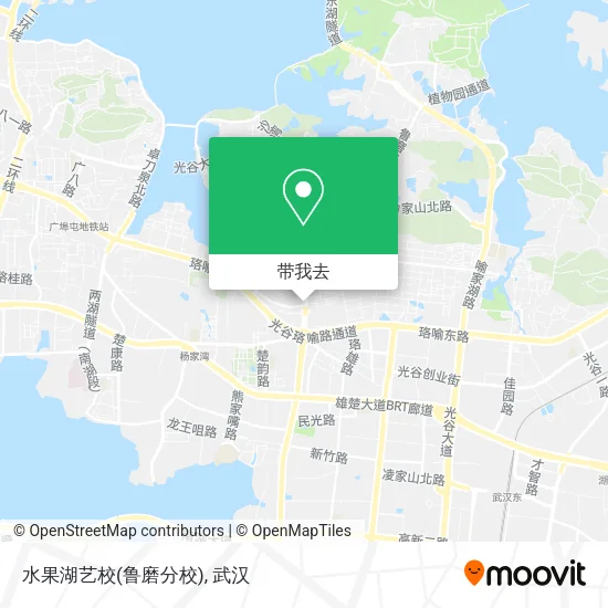 水果湖艺校(鲁磨分校)地图