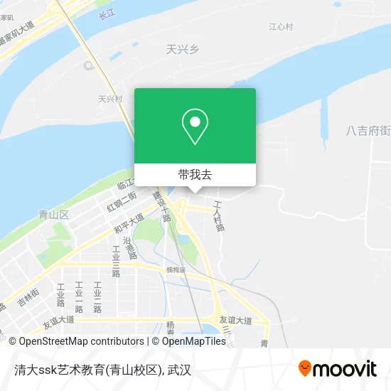 清大ssk艺术教育(青山校区)地图