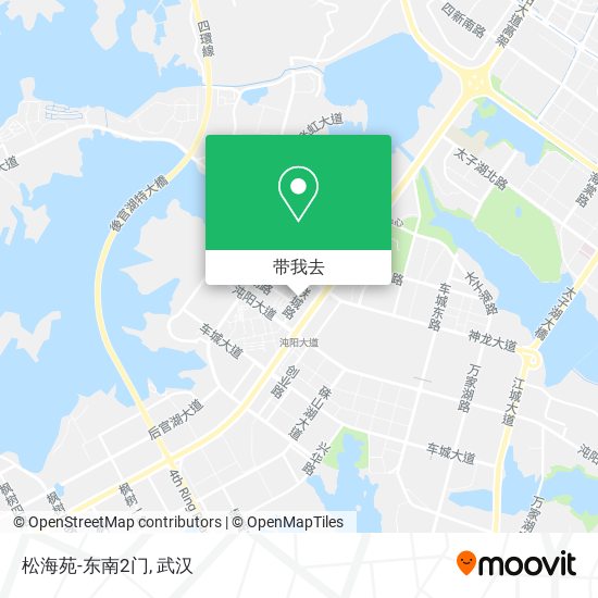松海苑-东南2门地图