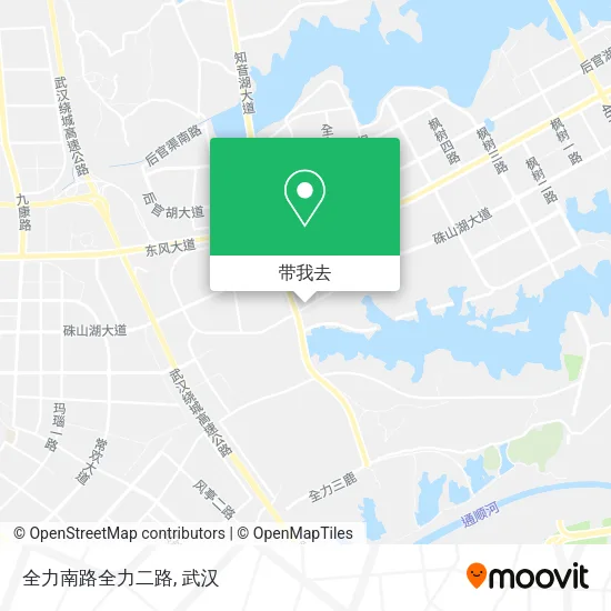 全力南路全力二路地图