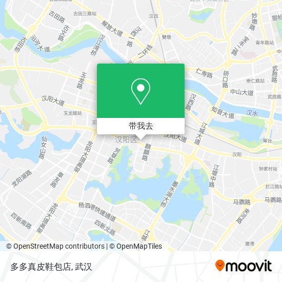 多多真皮鞋包店地图