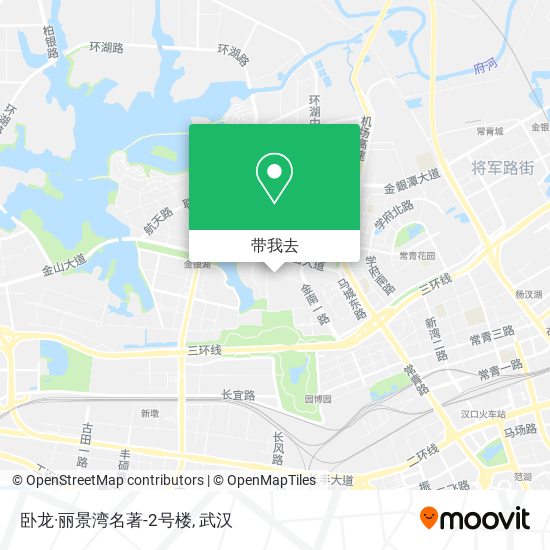 卧龙·丽景湾名著-2号楼地图