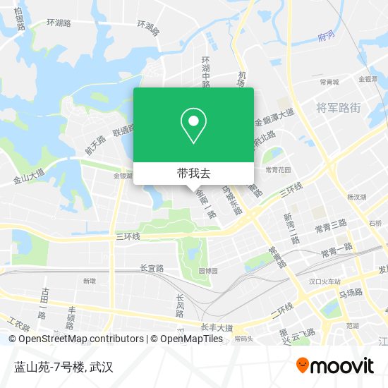 蓝山苑-7号楼地图