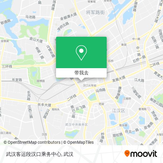 武汉客运段汉口乘务中心地图