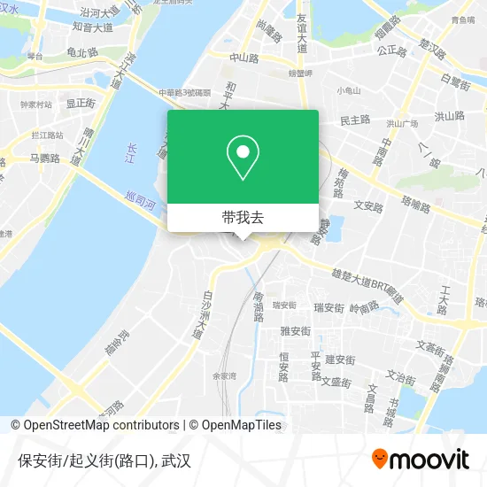 保安街/起义街(路口)地图