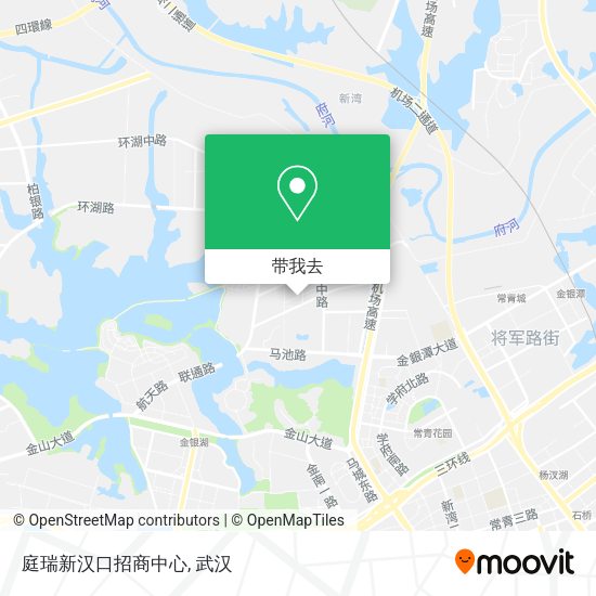 庭瑞新汉口招商中心地图