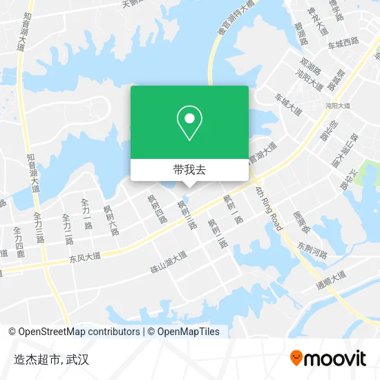 造杰超市地图