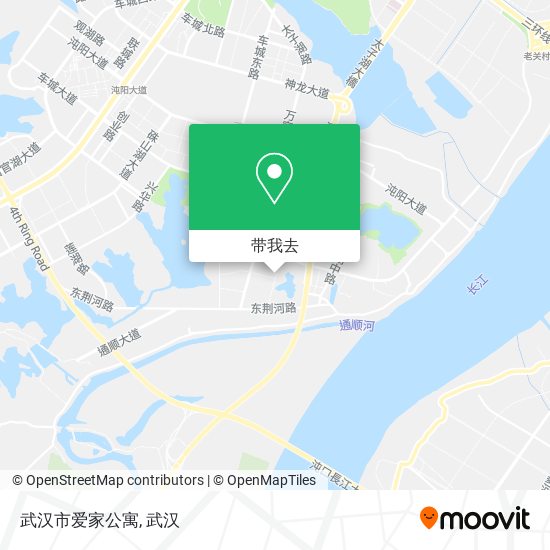 武汉市爱家公寓地图