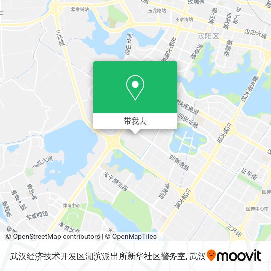 武汉经济技术开发区湖滨派出所新华社区警务室地图