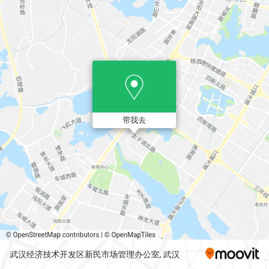 武汉经济技术开发区新民市场管理办公室地图