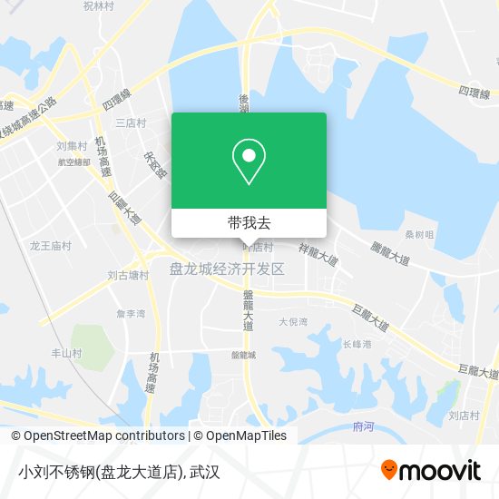 小刘不锈钢(盘龙大道店)地图