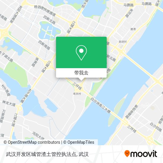 武汉开发区城管渣土管控执法点地图