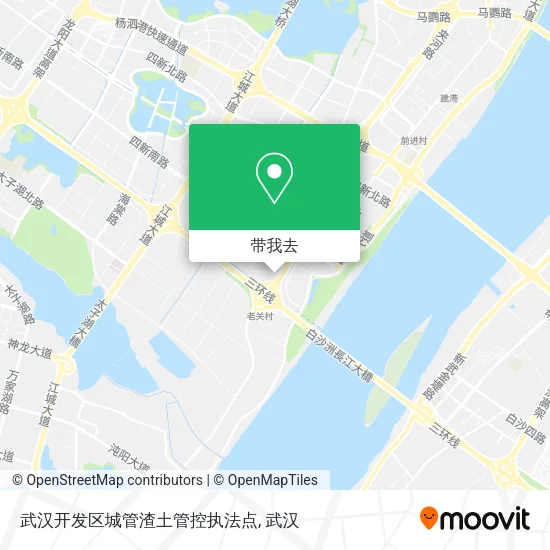 武汉开发区城管渣土管控执法点地图
