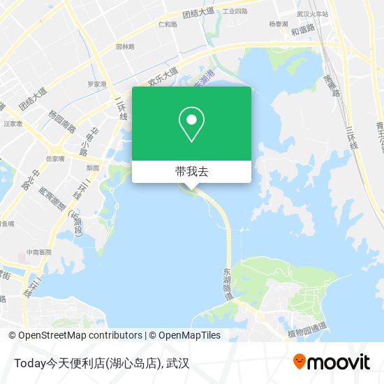 Today今天便利店(湖心岛店)地图