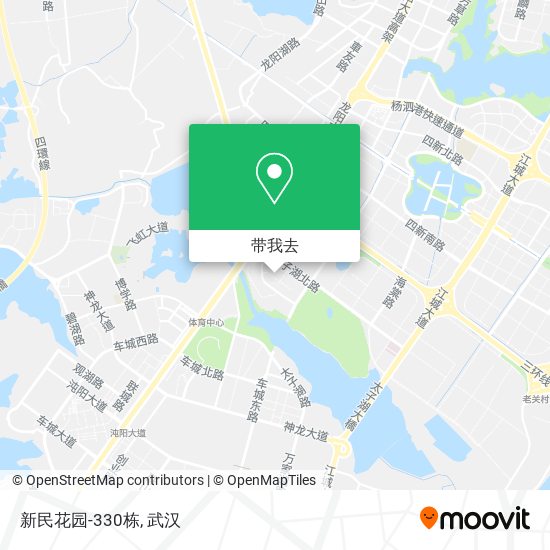 新民花园-330栋地图