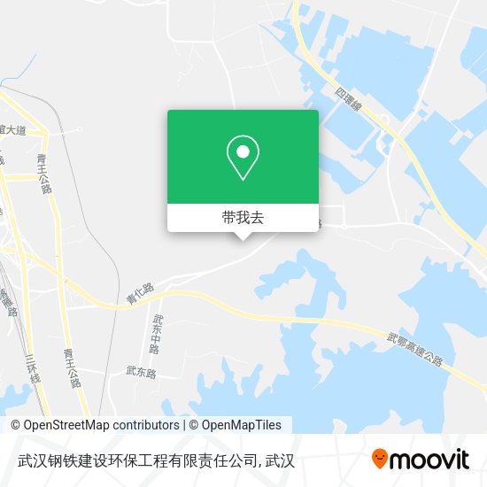 武汉钢铁建设环保工程有限责任公司地图
