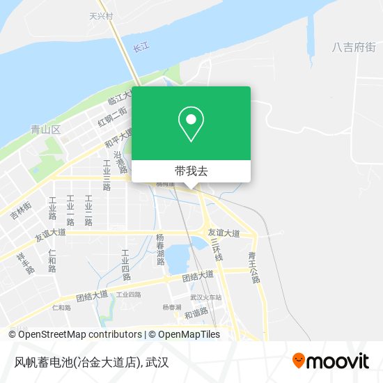 风帆蓄电池(冶金大道店)地图
