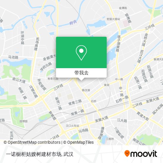 一诺橱柜姑嫂树建材市场地图