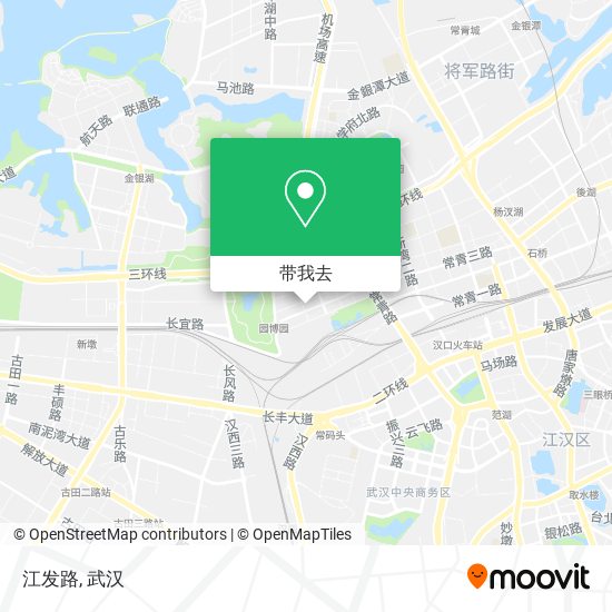 江发路地图