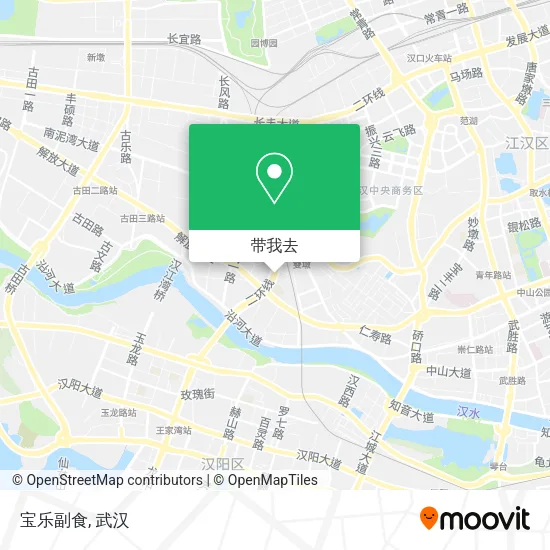 宝乐副食地图