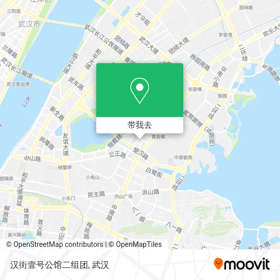 汉街壹号公馆二组团地图