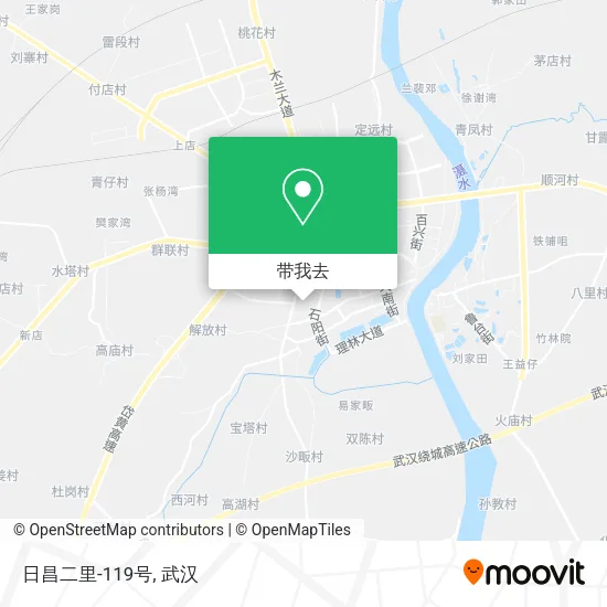 日昌二里-119号地图