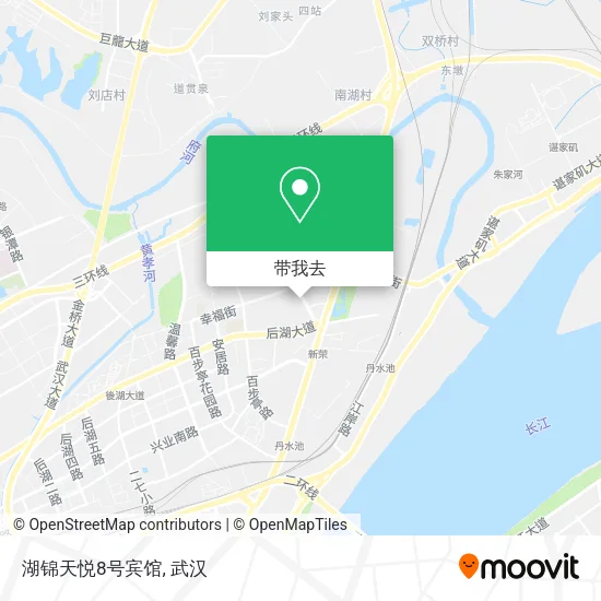 湖锦天悦8号宾馆地图