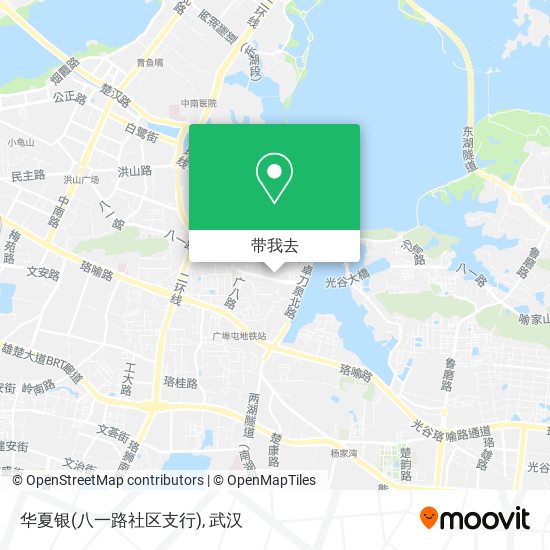 华夏银(八一路社区支行)地图