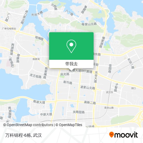万科锦程-6栋地图