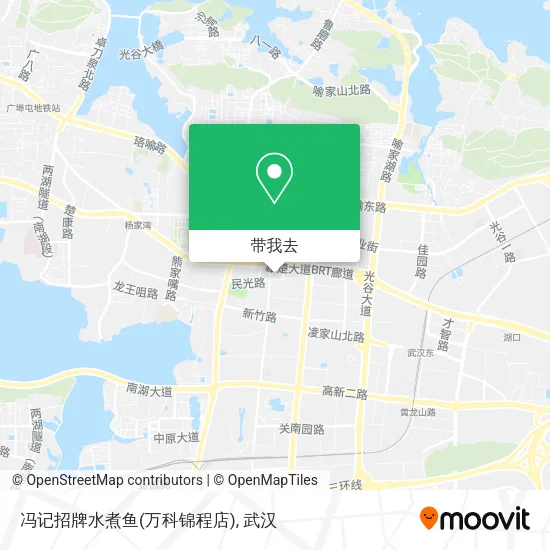 冯记招牌水煮鱼(万科锦程店)地图