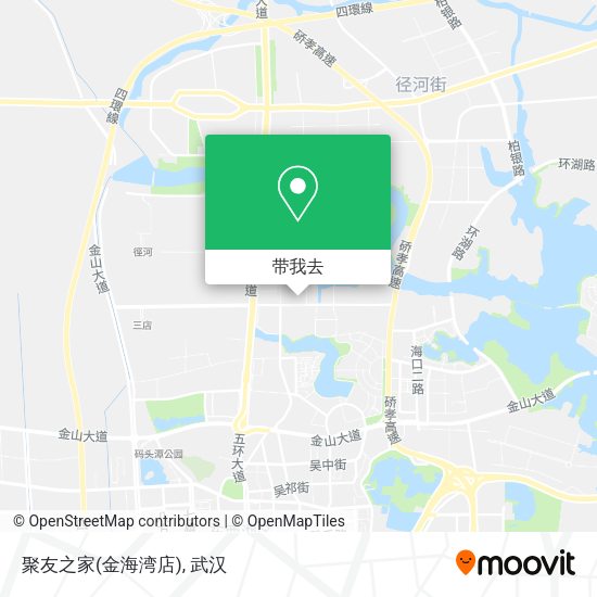 聚友之家(金海湾店)地图