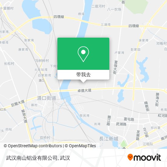 武汉南山铝业有限公司地图