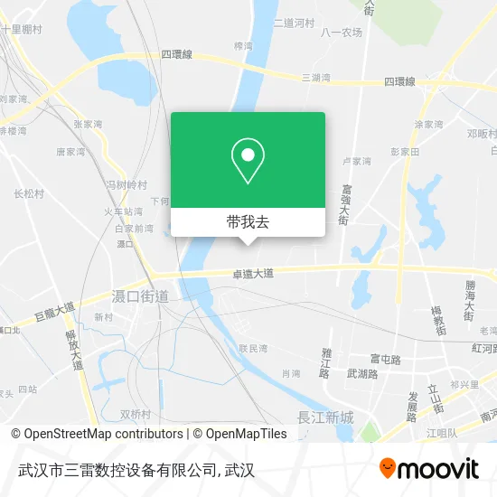 武汉市三雷数控设备有限公司地图