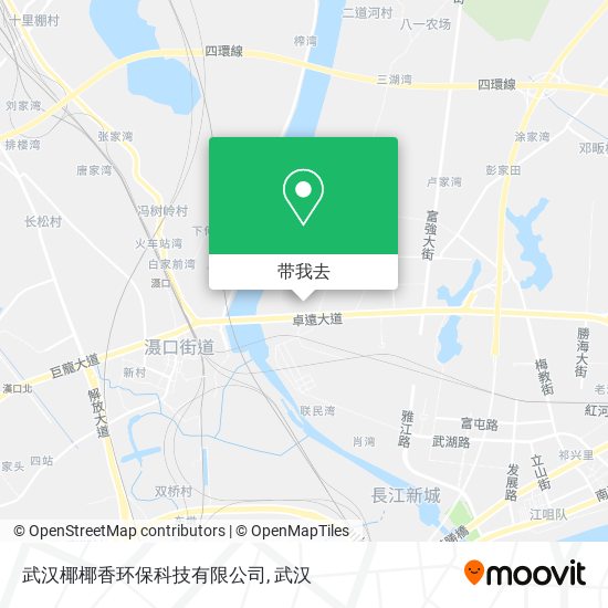 武汉椰椰香环保科技有限公司地图