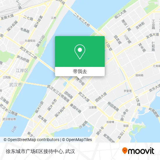徐东城市广场E区接待中心地图