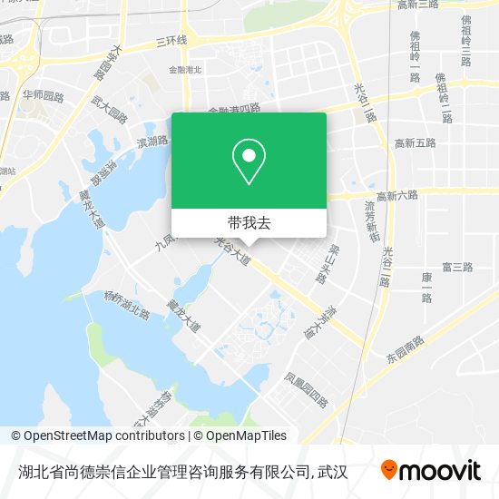 湖北省尚德崇信企业管理咨询服务有限公司地图