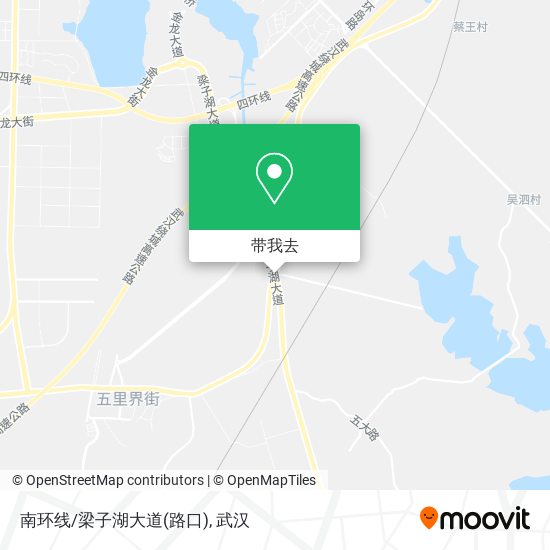 南环线/梁子湖大道(路口)地图