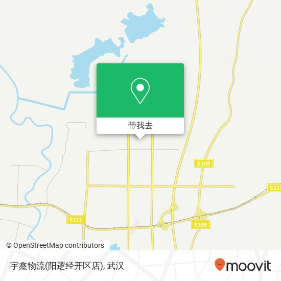 宇鑫物流(阳逻经开区店)地图