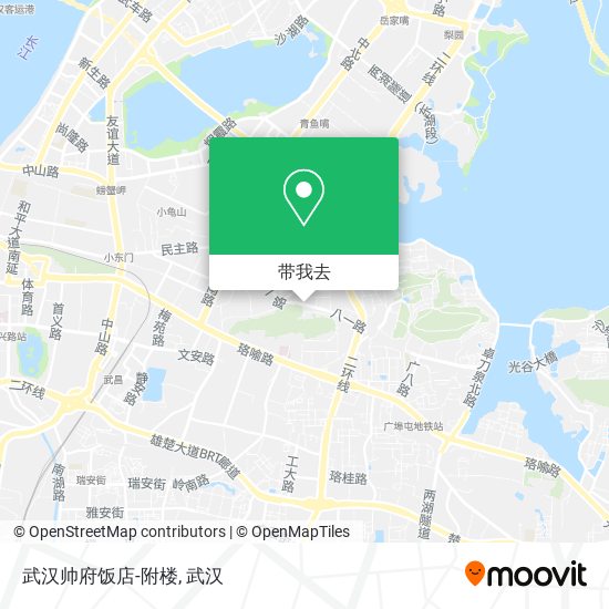 武汉帅府饭店-附楼地图