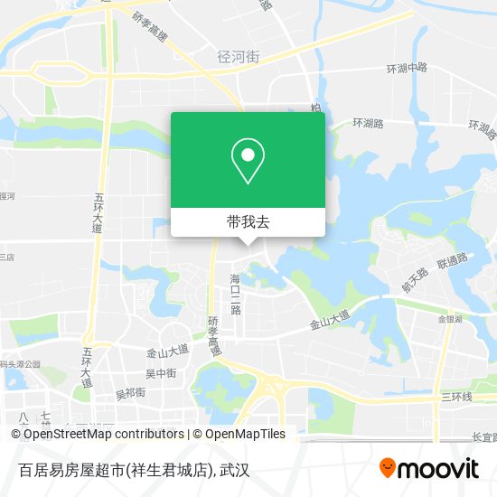 百居易房屋超市(祥生君城店)地图