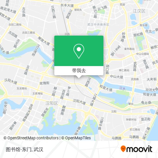 图书馆-东门地图