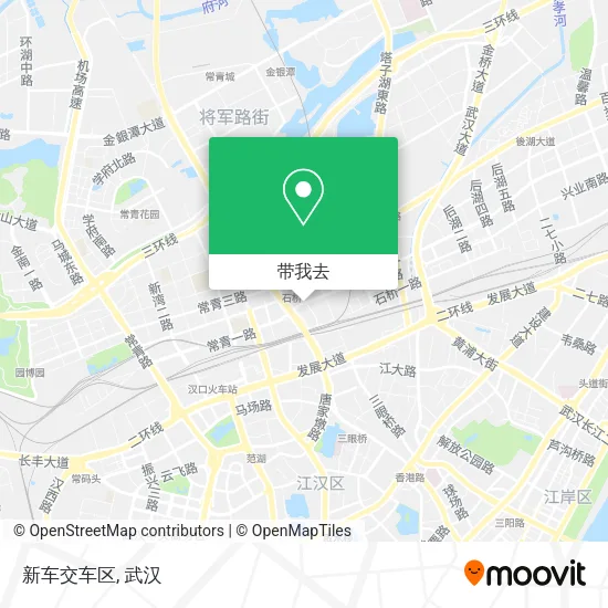 新车交车区地图