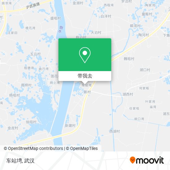 车站塆地图