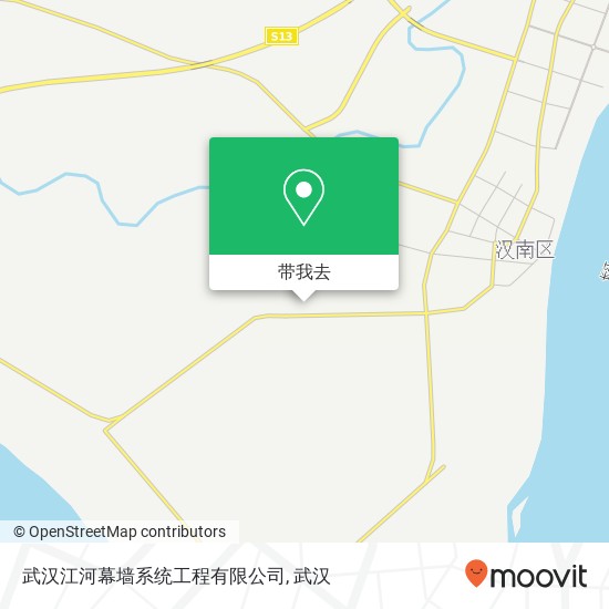 武汉江河幕墙系统工程有限公司地图