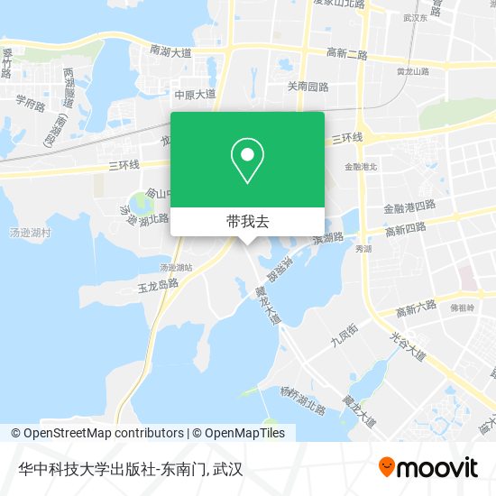 华中科技大学出版社-东南门地图