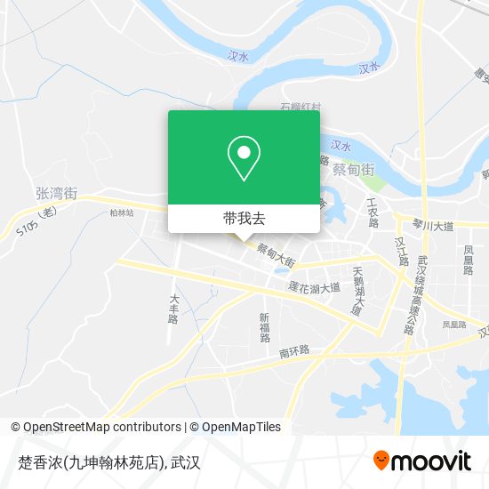 楚香浓(九坤翰林苑店)地图