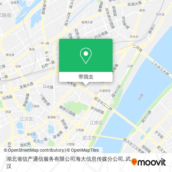 湖北省信产通信服务有限公司海大信息传媒分公司地图