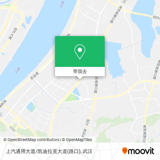 上汽通用大道/凯迪拉克大道(路口)地图
