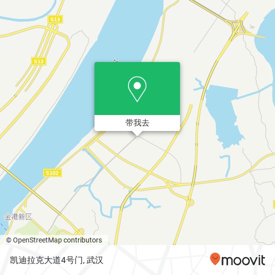 凯迪拉克大道4号门地图